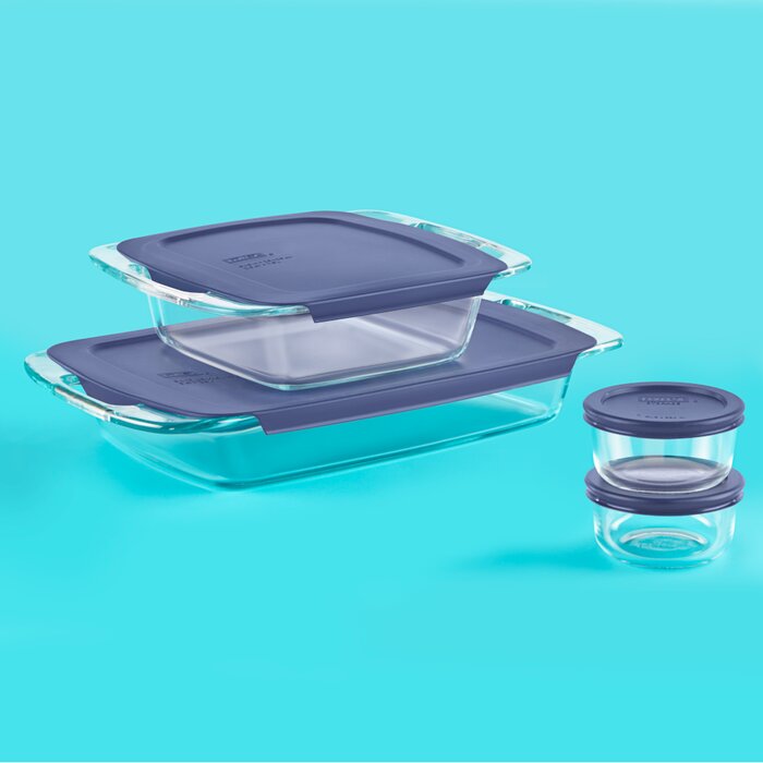 Pyrex Easy Grab 8 Piece Bakeware Set & Reviews | Wayfair